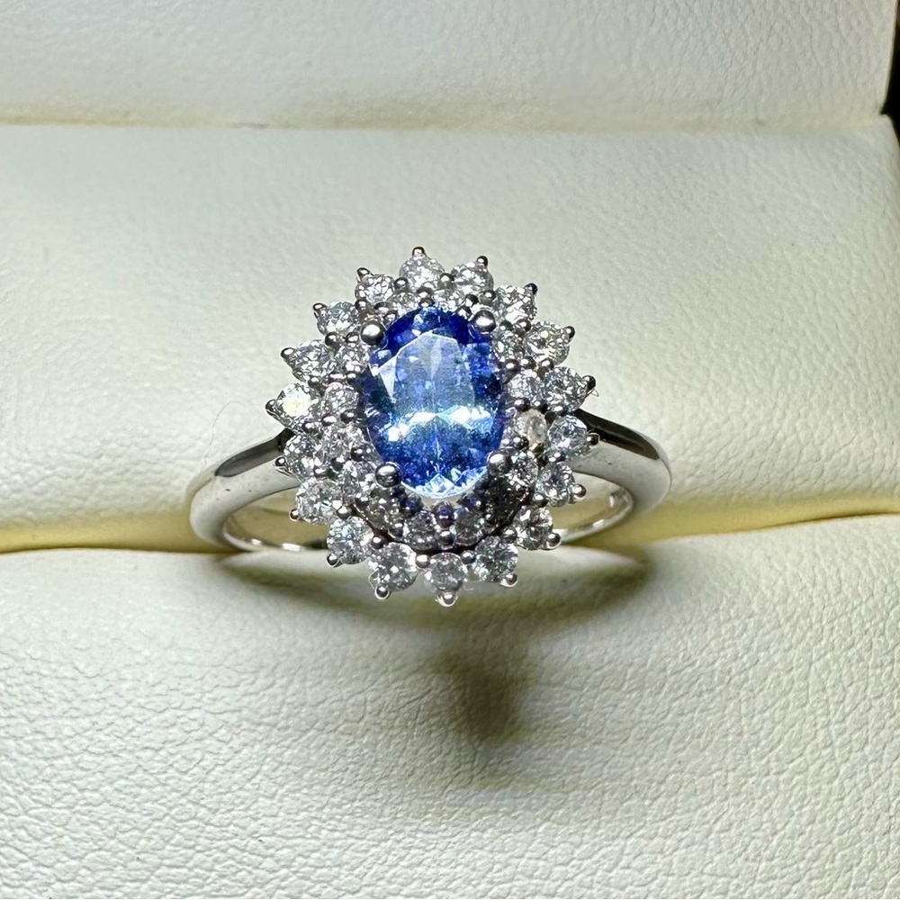 Tanzanite And Diamond